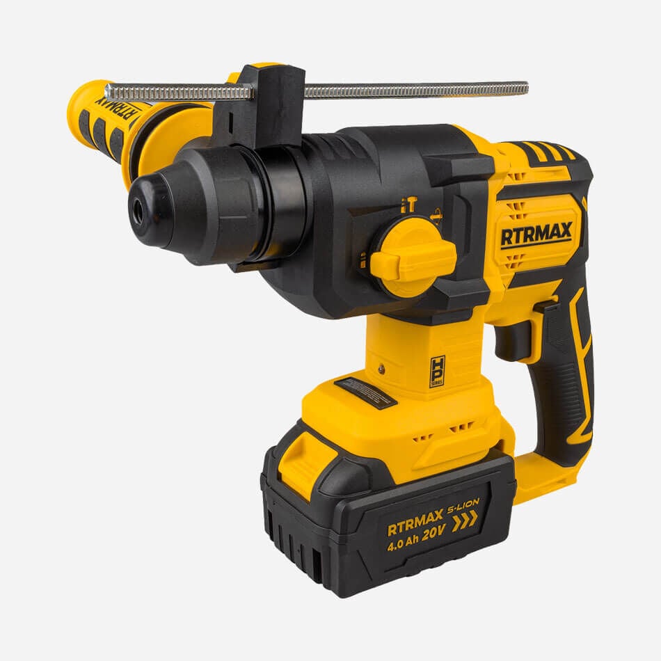 Rtrmax RTS5045HP SET Akülü ElektroPnömatik Kırıcı Delici (SDS Plus)