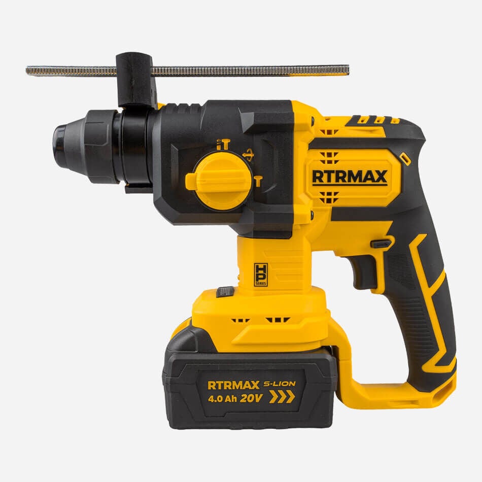 Rtrmax RTS5045BHP AKÜSÜZ ElektroPnömatik Kırıcı Delici (SDS Plus)
