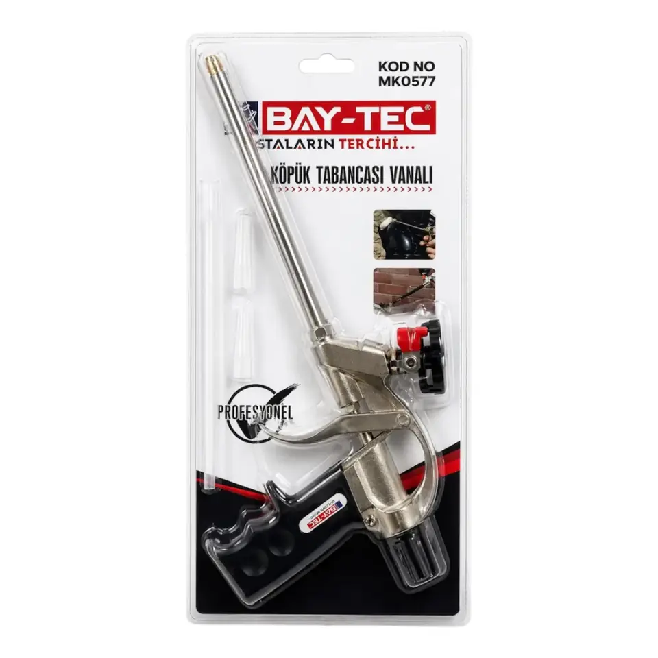 Bay-Tec MK0577 Vanalı Köpük Tabancası