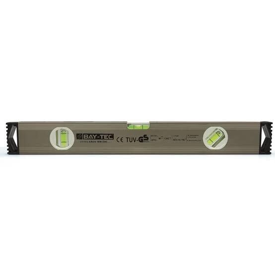 Bay-Tec MK0600 40cm Mıknatıslı Su Terazisi / Gri