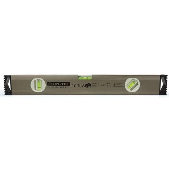 Bay-Tec MK0640 80cm Mıknatıslı Su Terazisi / Gri