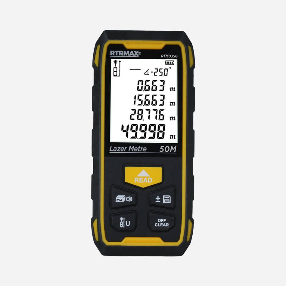 Rtrmax RTM035G Şarjlı Lazer Mesafe Ölçer