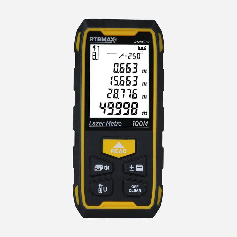 Rtrmax RTM039G Şarjlı Lazer Mesafe Ölçer
