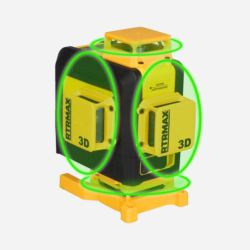 Rtrmax RTM059 Şarjlı 4X360 Yeşil Lazer Distomat