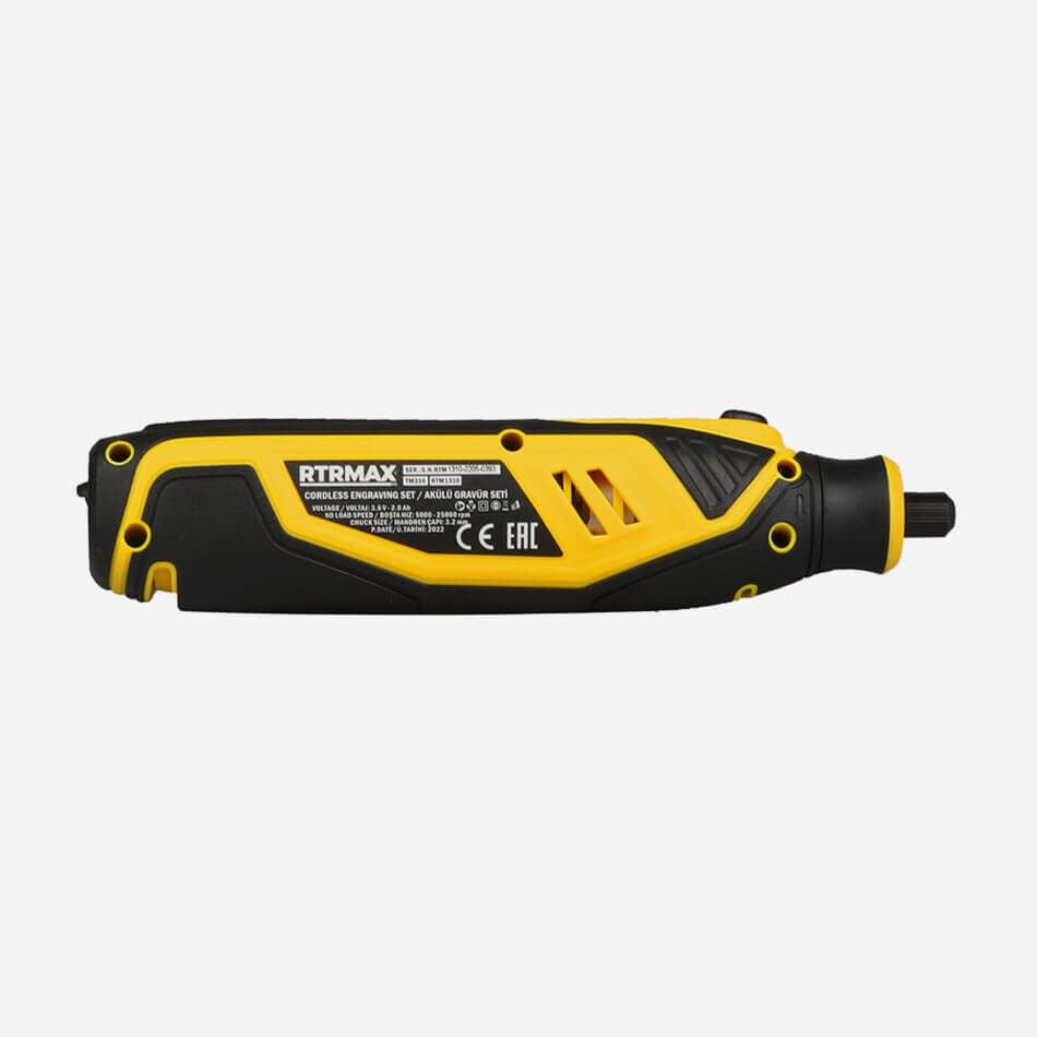 Rtrmax RTM1310 Şarjlı Mini Taşlama Gravür Seti
