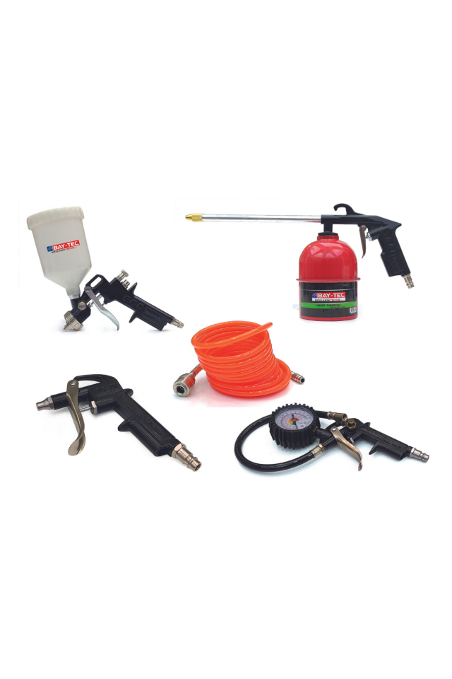 Bay-Tec MK1304 Boya ve Hava Tabancası Seti / 5PCS