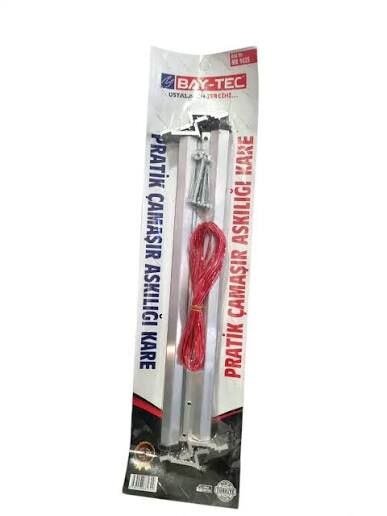 Bay-tec Pratik Çamaşır Askılıkları Kare → MK1425