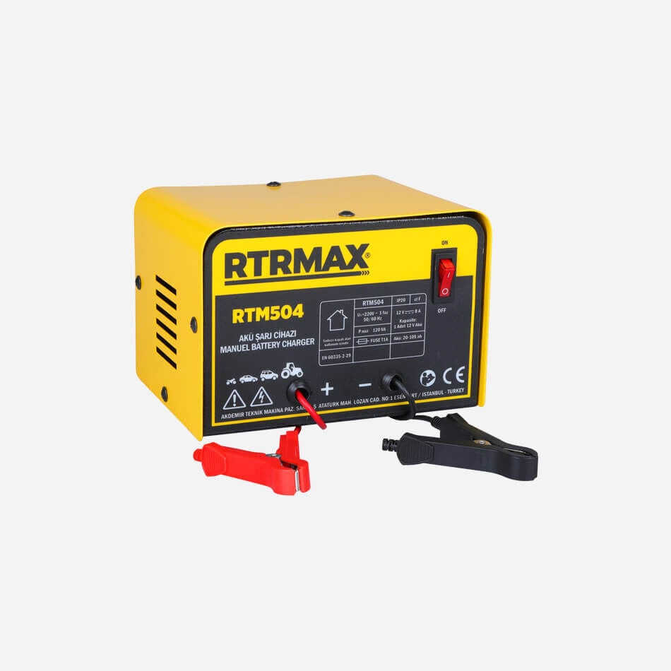 Rtrmax RTM504 Akü Şarj Cihazı