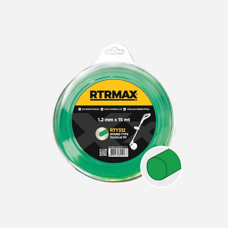 Rtrmax Tırpan Misinaları Yuvarlak RTY530 RTY533 RTY512 RTY516 RTY518 RTY519 RTY520