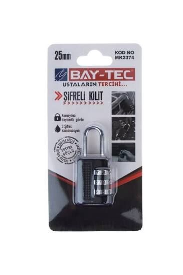 Bay-tec Şifreli Çelik Kilit