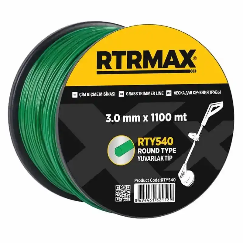Rtrmax Rulo Tırpan Misinaları Yuvarlak RTY540 RTY543