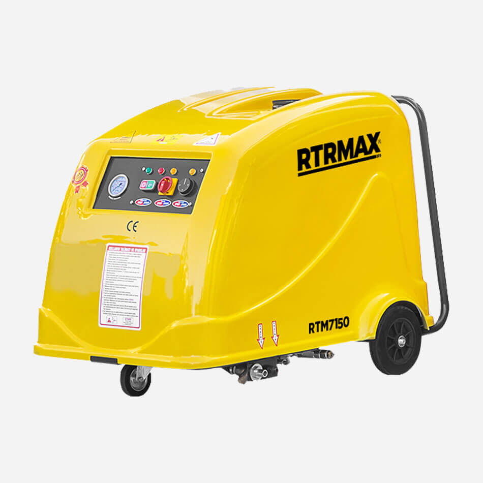 Rtrmax RTM7150 Endüstriyel Sıcak-Soğuk Yüksek Basınçlı Yıkama Makinesi