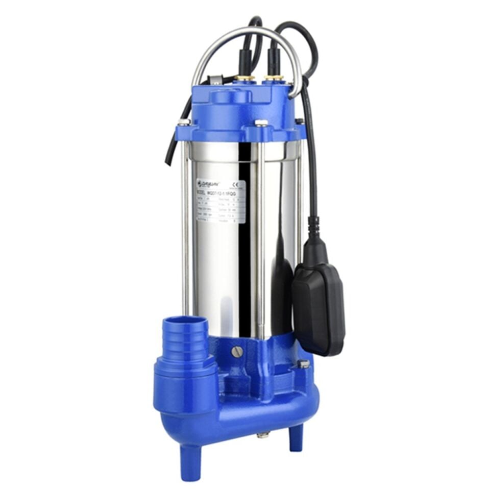 DAYUAN Dalgıç Kirli Su Parçalayıcılı 2 HP 2'' 16 MT