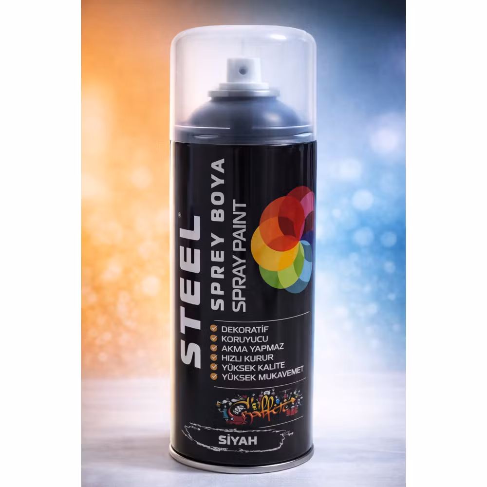 STEEL 400ml Sprey Boya