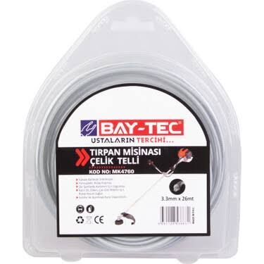 Bay-tec MK4760 Tırpan Misinası / Çelik Telli