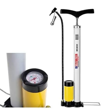 Bay-tec MK4820 El Pompası / Krom Saatli