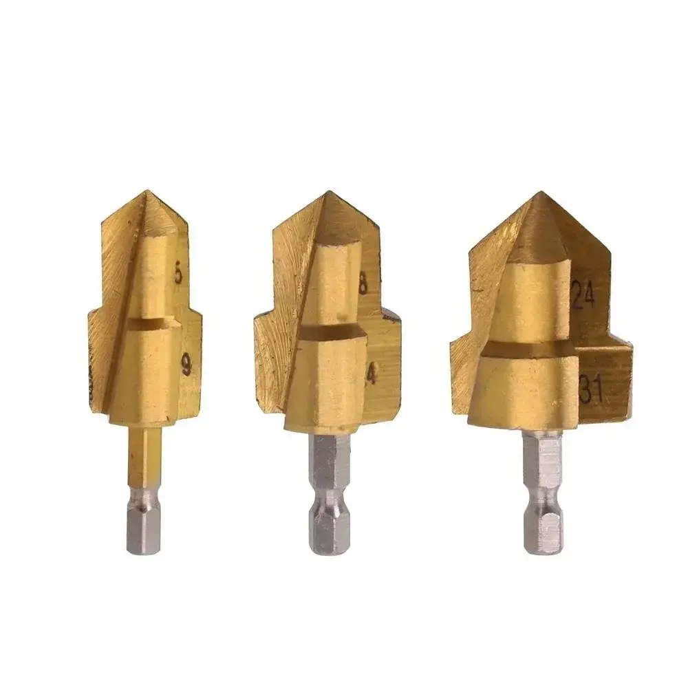 Bay-Tec MU1500 P.V.C Boru Genişletme Matkap Uç Set / 3 PCS