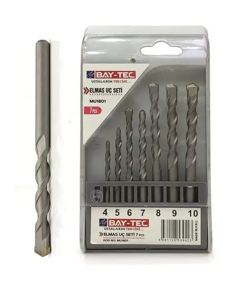Bay-Tec MU1801 Elmas Uç Set 7 Pcs