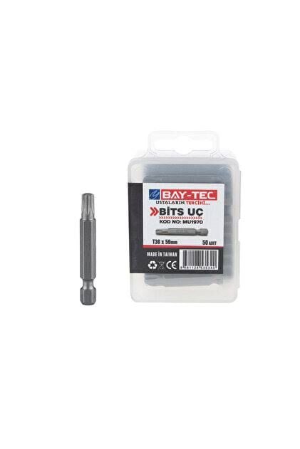 Bay-Tec MU1970 T30 x 50mm  Bits Uç