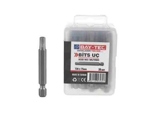 Bay-Tec MU1980 T30 x 75mm  Bits Uç