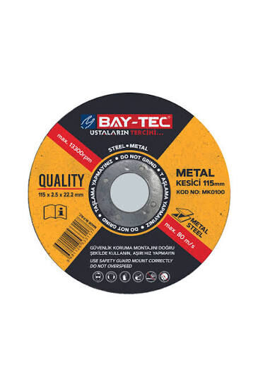 Bay-Tec MK0100 115mm Metal Kesici