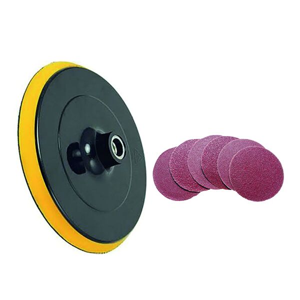 Bay-Tec MK0240 180mm Cırtlı Disk Zımpara / 6 Yedekli