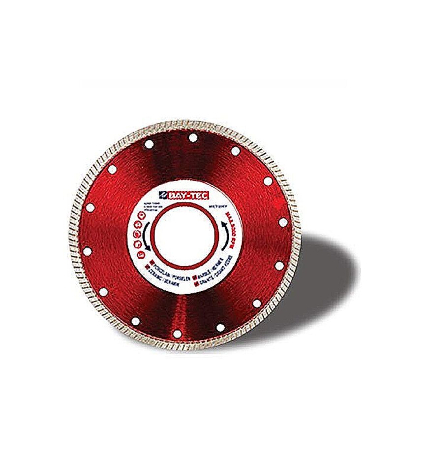 Bay-Tec MK0282 180mm Süper Turbo Elmas Testere / İnce